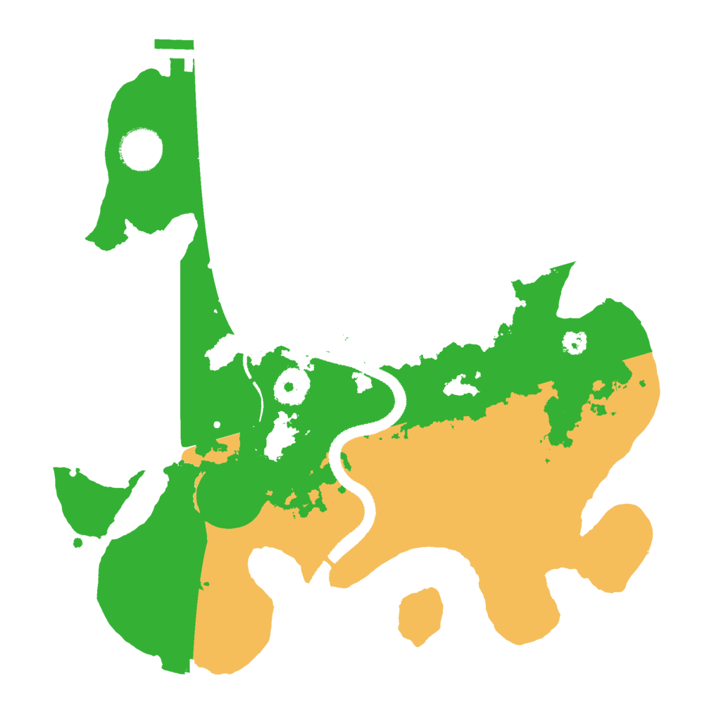 Biome Rust Map: Procedural Map, Size: 3000, Seed: 1779823344