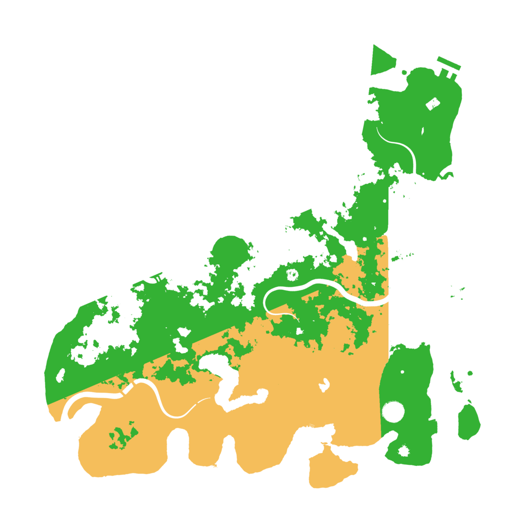 Biome Rust Map: Procedural Map, Size: 4250, Seed: 22185