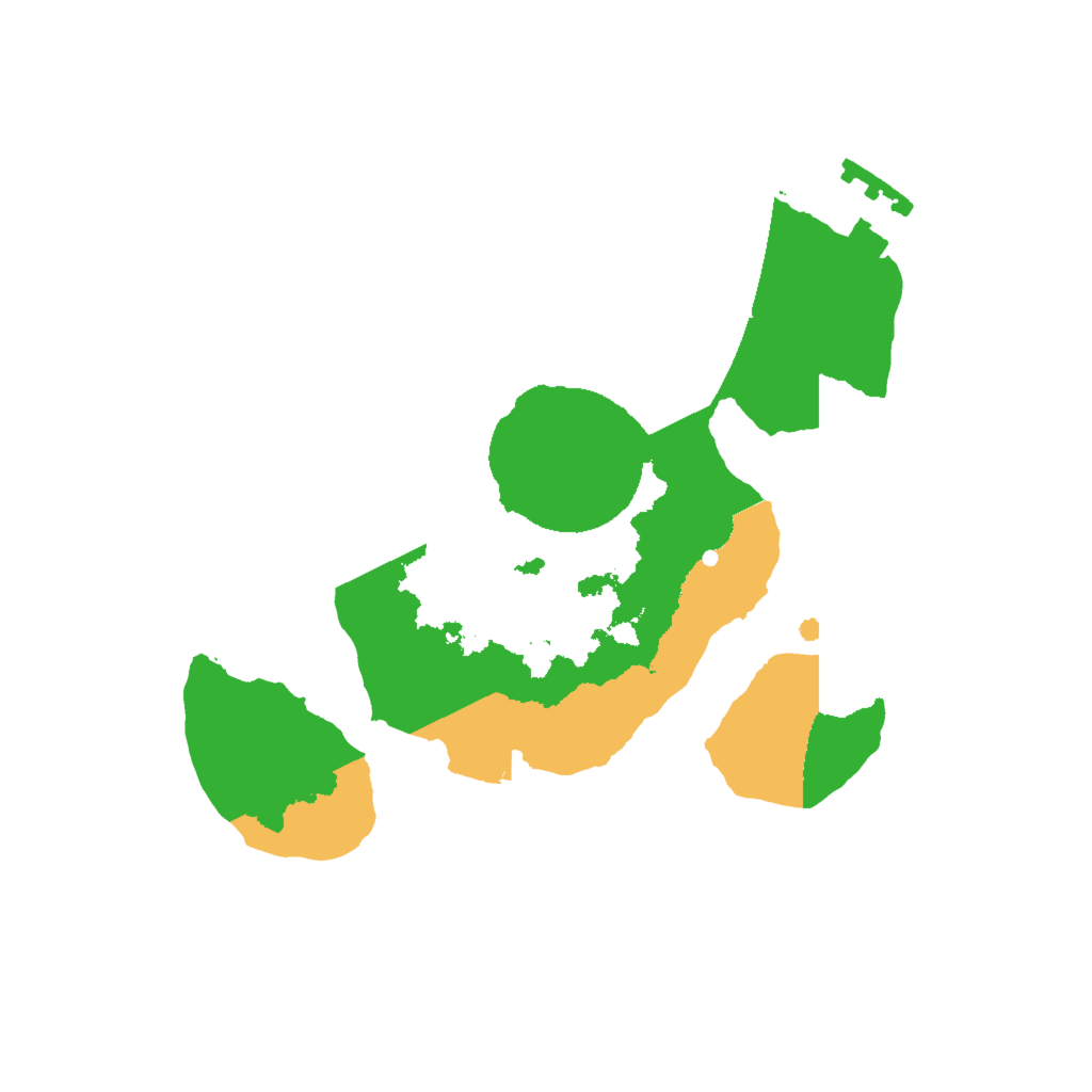 Biome Rust Map: Procedural Map, Size: 2000, Seed: 884186737