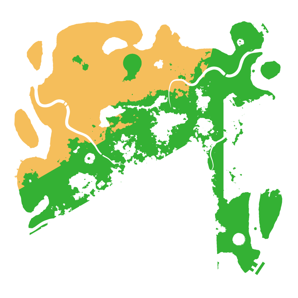 Biome Rust Map: Procedural Map, Size: 4250, Seed: 1900406371