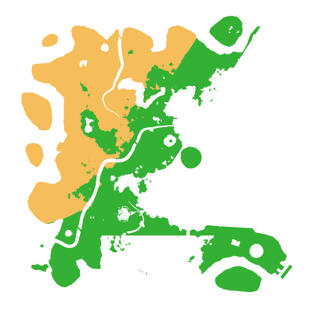 Biome Rust Map: Procedural Map, Size: 4000, Seed: 415860