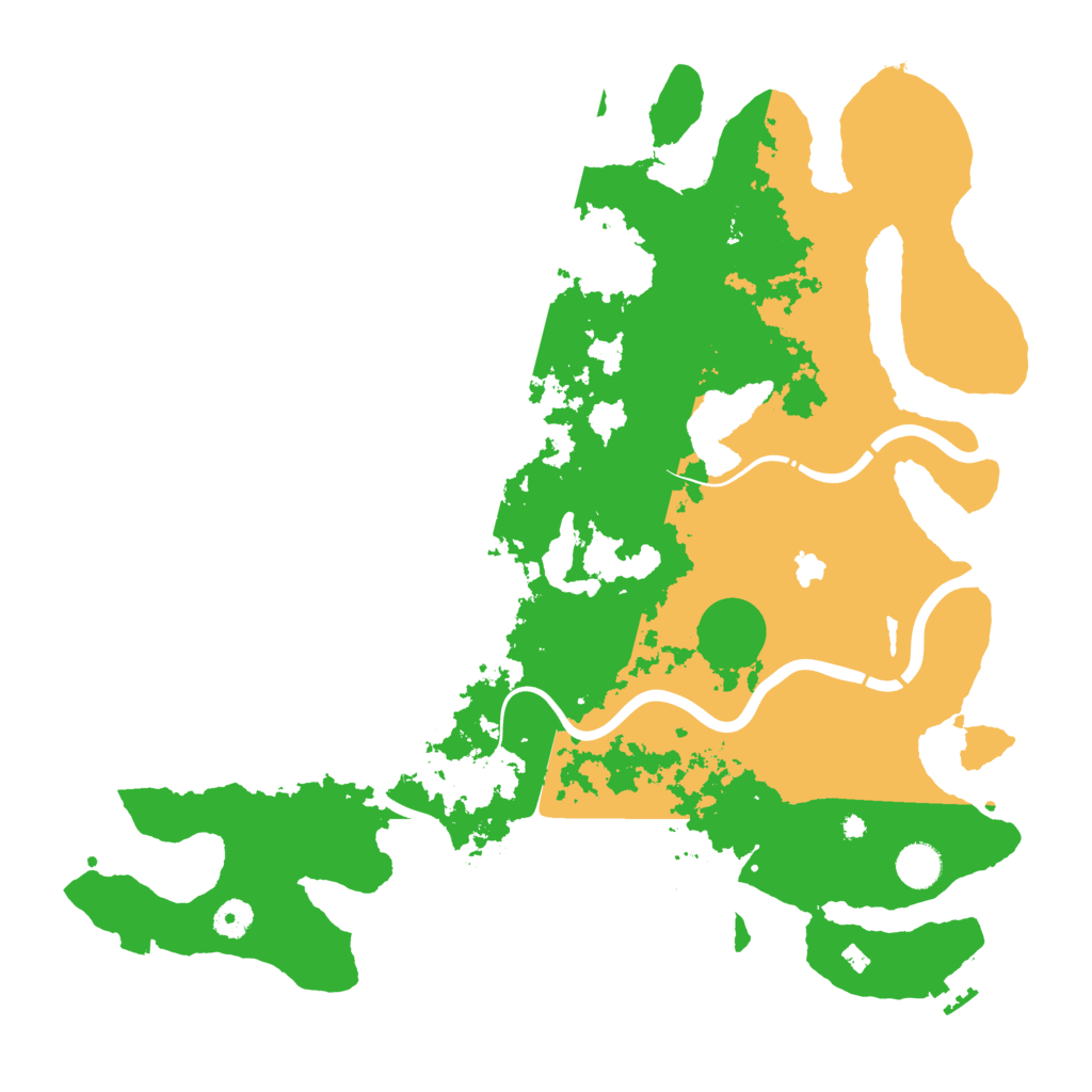 Biome Rust Map: Procedural Map, Size: 4250, Seed: 921500635