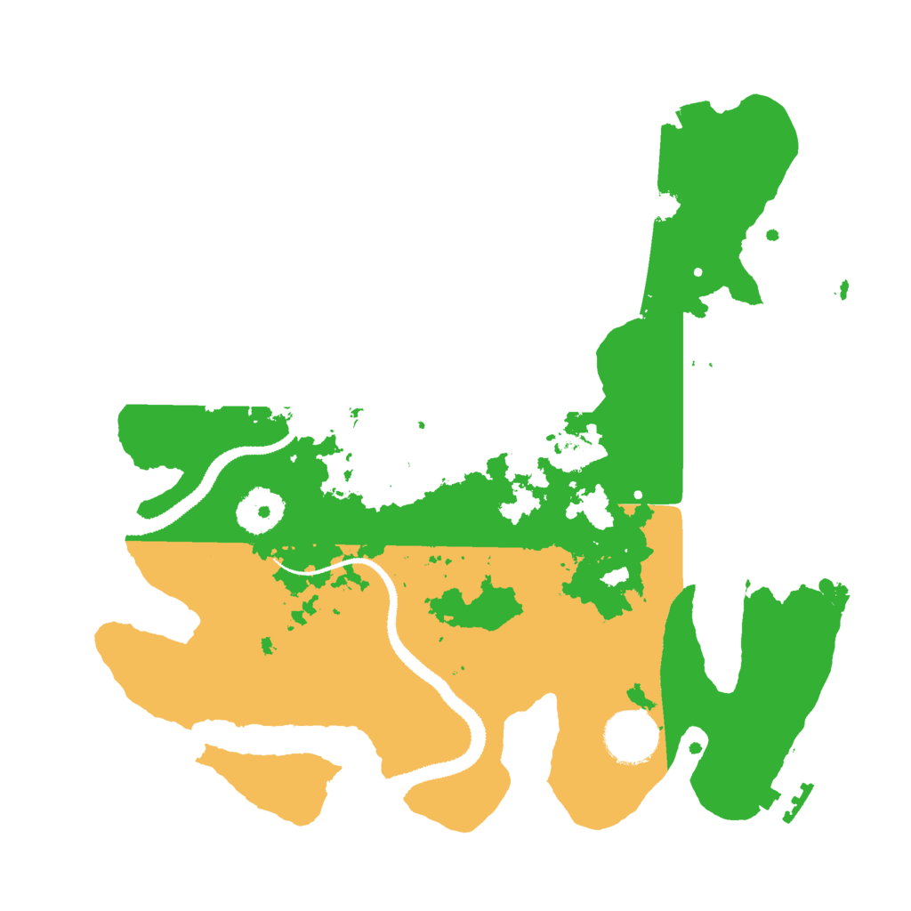 Biome Rust Map: Procedural Map, Size: 3000, Seed: 456220976