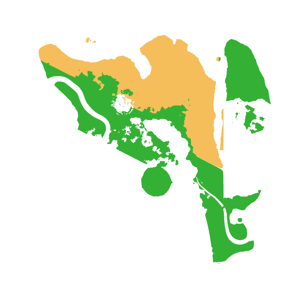 Biome Rust Map: Procedural Map, Size: 2700, Seed: 824493607