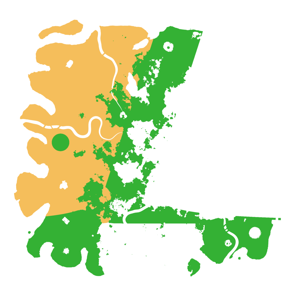 Biome Rust Map: Procedural Map, Size: 4500, Seed: 567499657