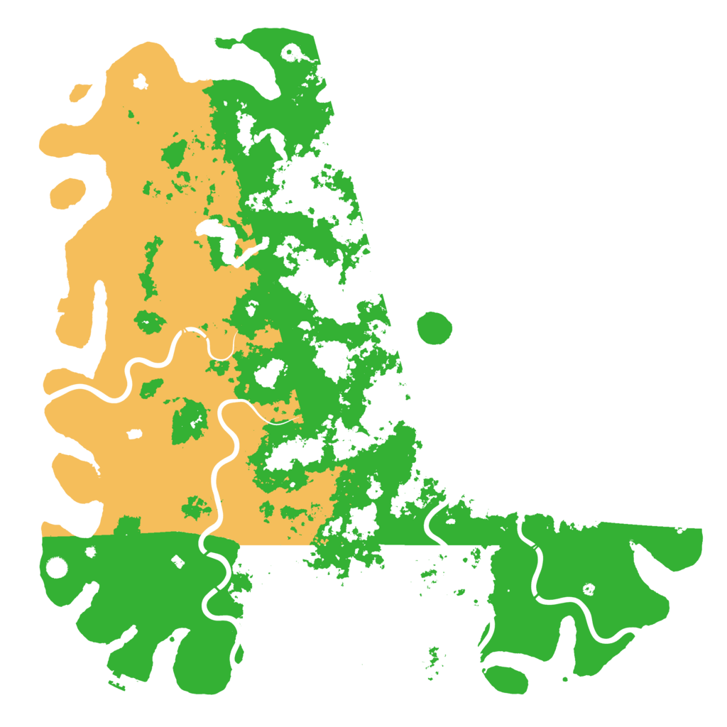 Biome Rust Map: Procedural Map, Size: 6000, Seed: 1659906466