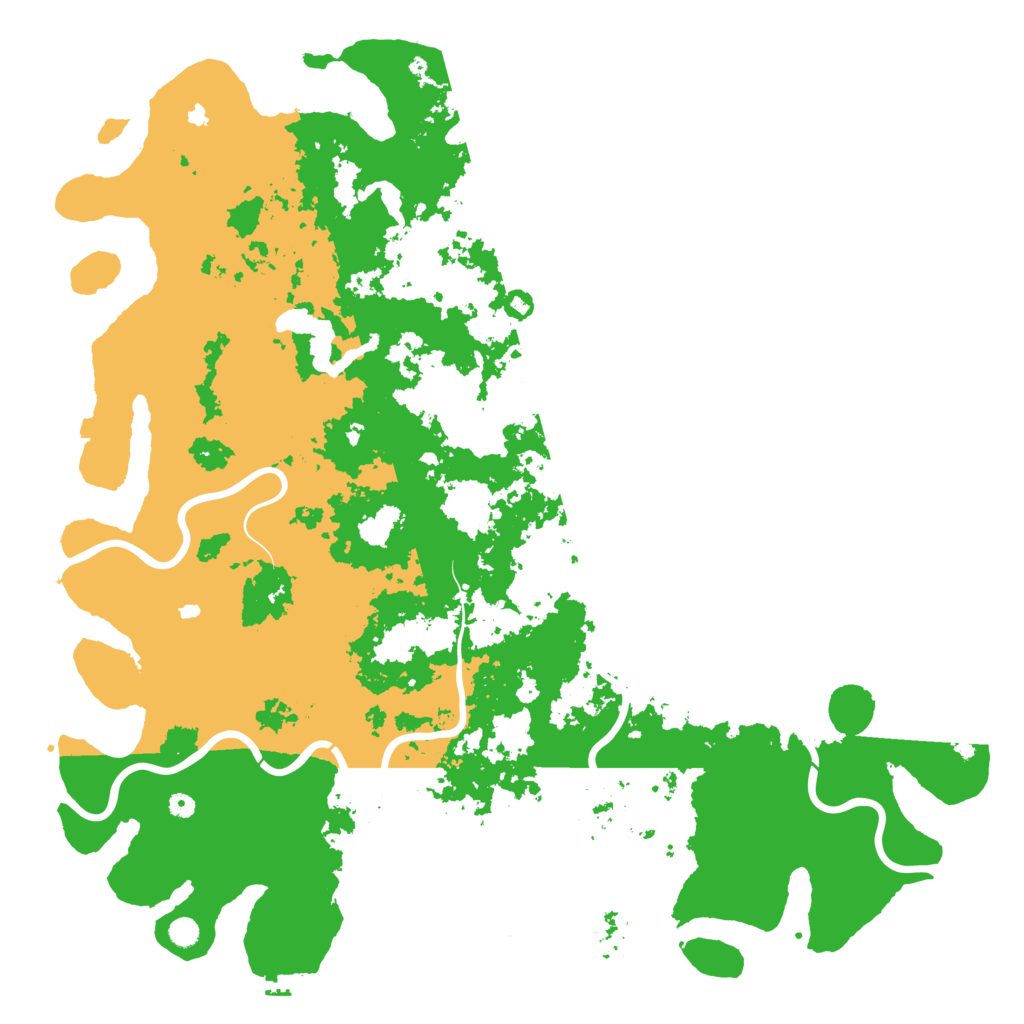 Biome Rust Map: Procedural Map, Size: 6000, Seed: 1659906466