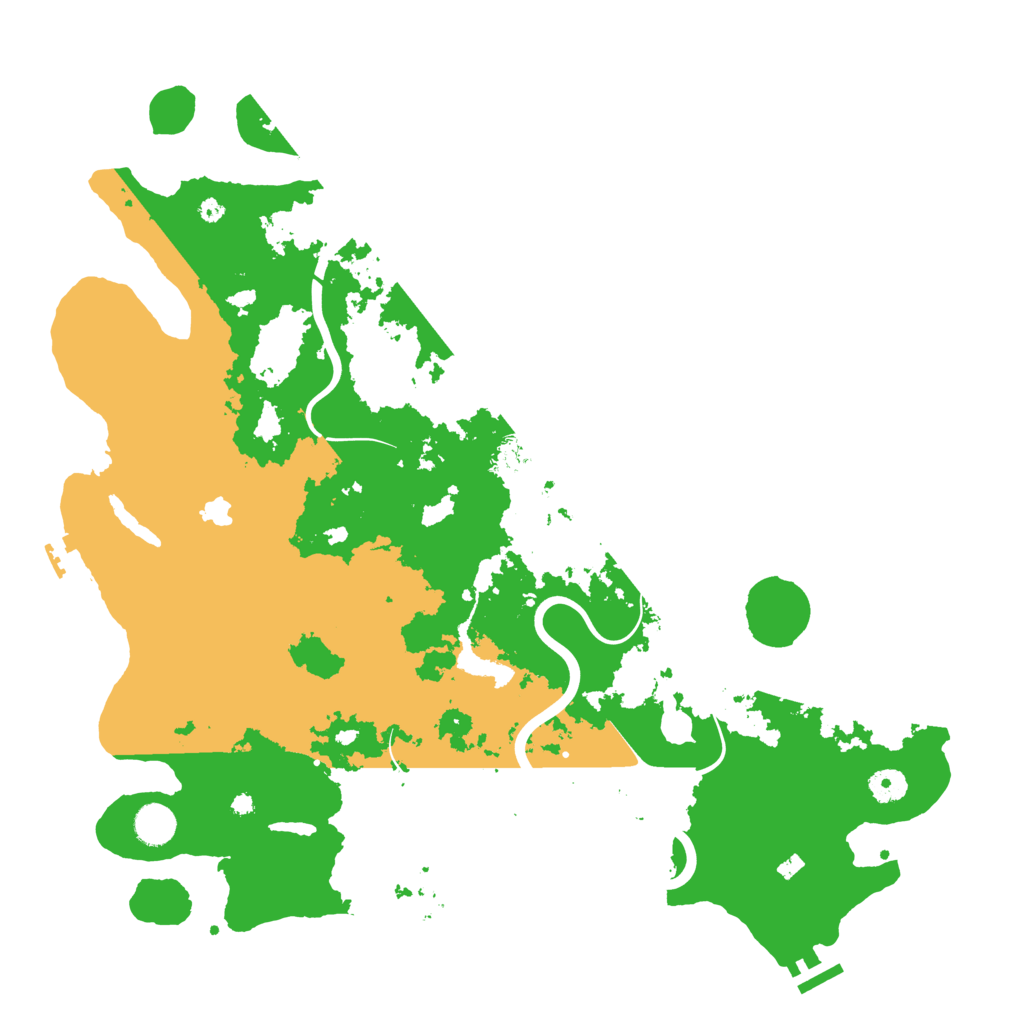 Biome Rust Map: Procedural Map, Size: 4300, Seed: 1600567728