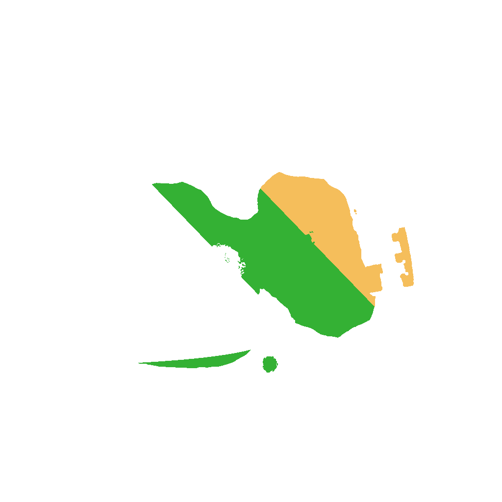 Biome Rust Map: Procedural Map, Size: 1300, Seed: 244485