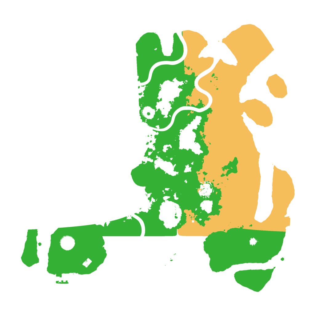 Biome Rust Map: Procedural Map, Size: 3850, Seed: 1081414513