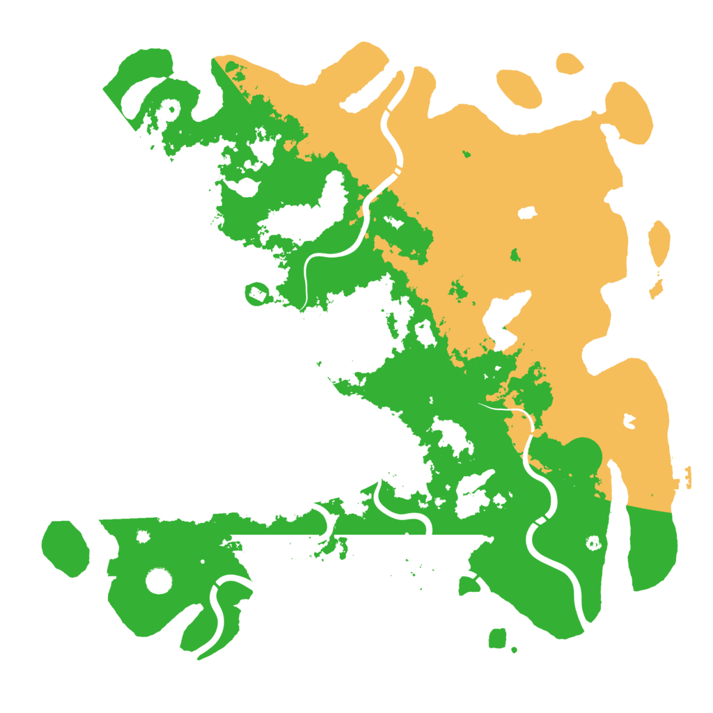 Biome Rust Map: Procedural Map, Size: 4800, Seed: 689138437