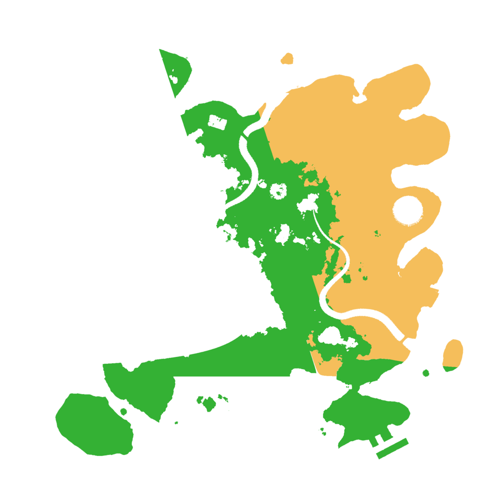 Biome Rust Map: Procedural Map, Size: 3000, Seed: 1948905083