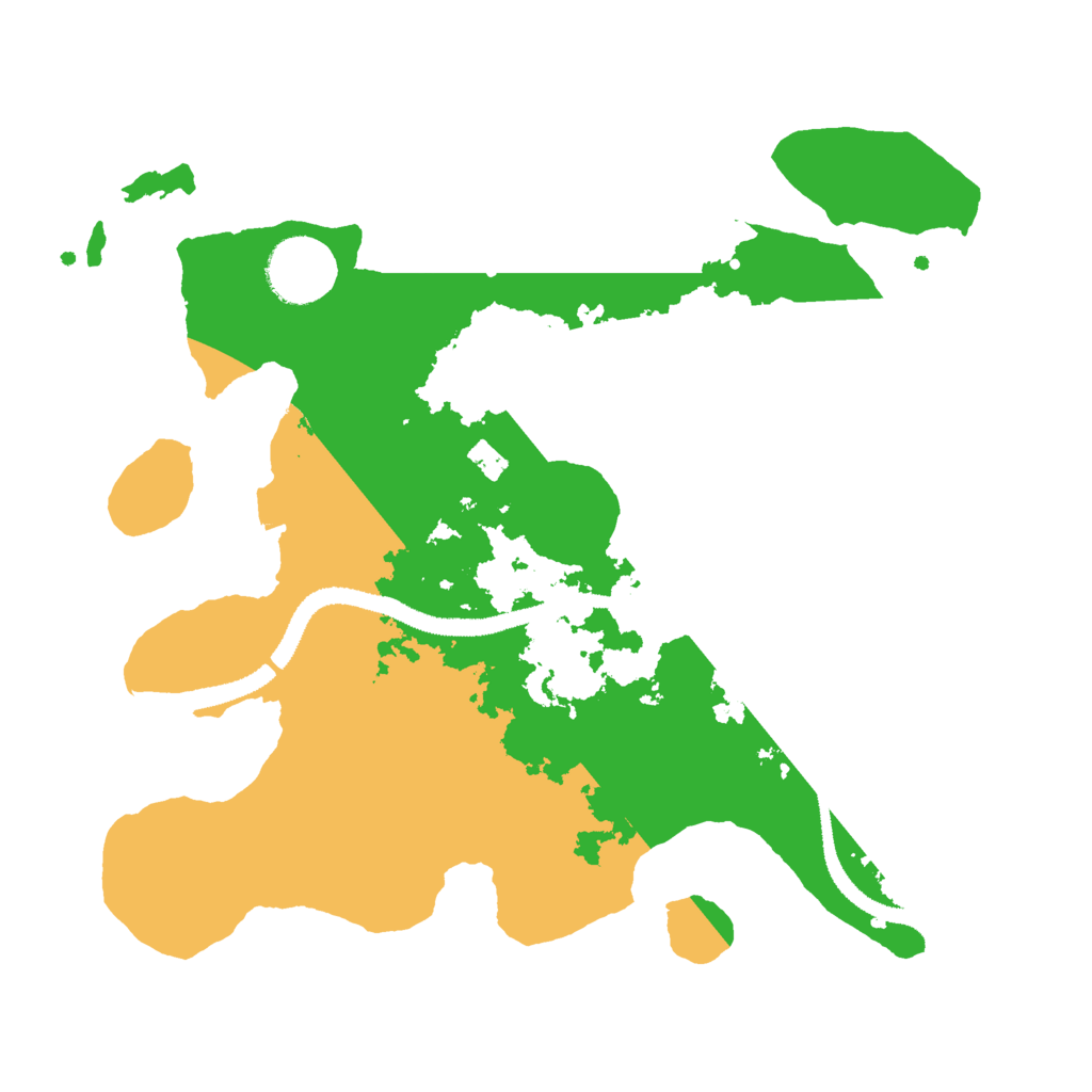 Biome Rust Map: Procedural Map, Size: 3000, Seed: 11530