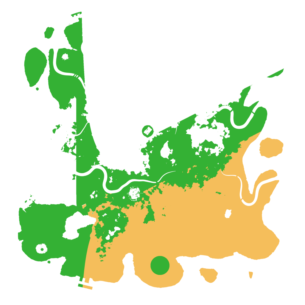 Biome Rust Map: Procedural Map, Size: 4250, Seed: 2018868103