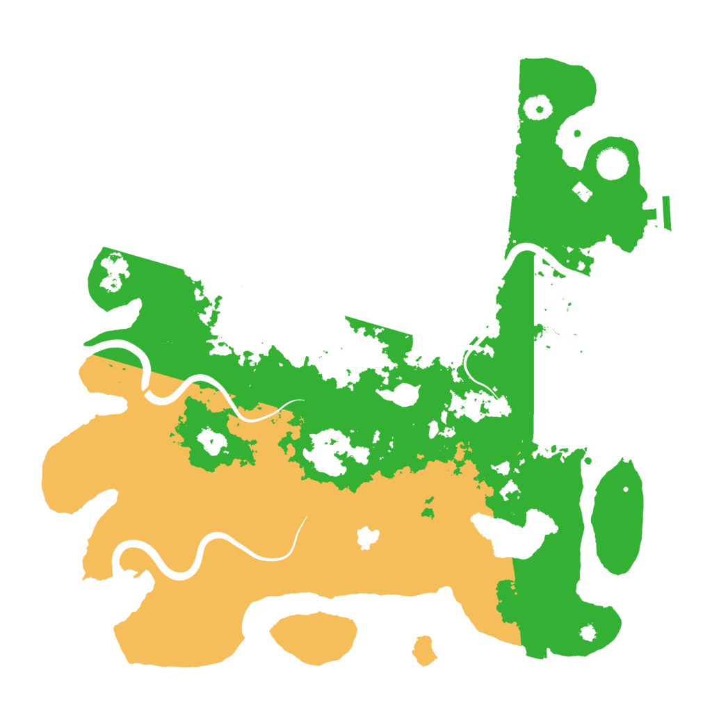 Biome Rust Map: Procedural Map, Size: 4000, Seed: 1483867590