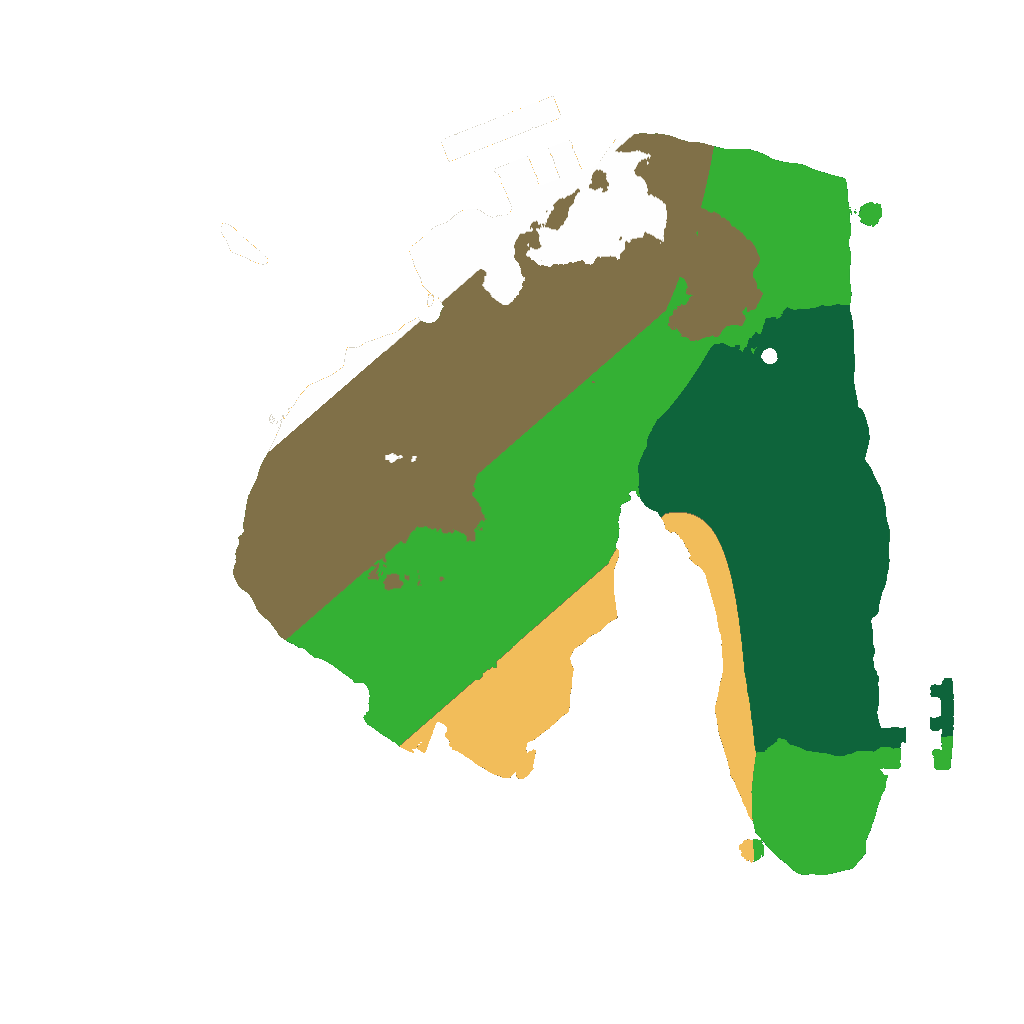 Biome Rust Map: Procedural Map, Size: 1700, Seed: 1439472743