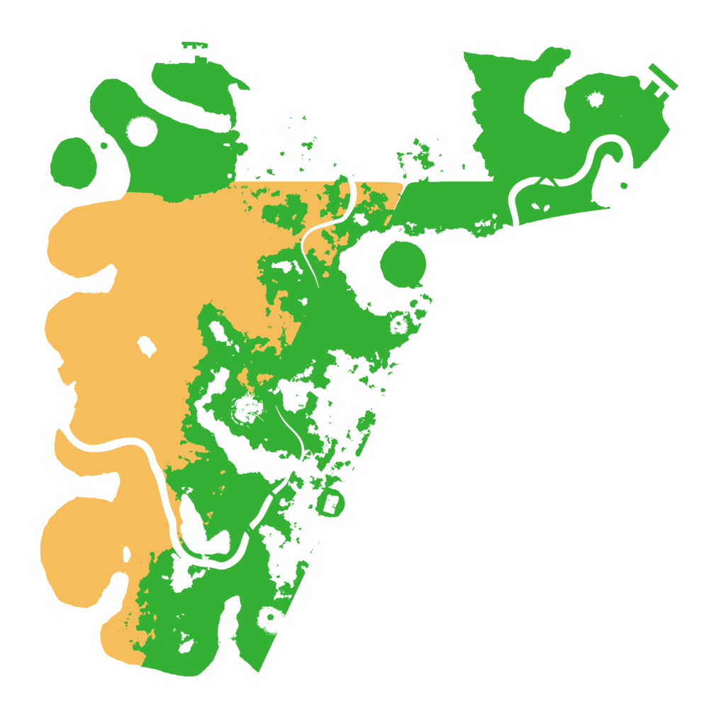 Biome Rust Map: Procedural Map, Size: 4250, Seed: 1287589039