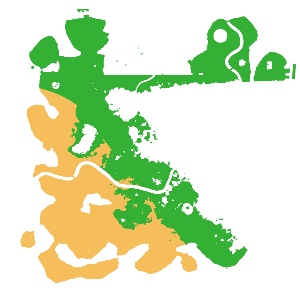 Biome Rust Map: Procedural Map, Size: 4000, Seed: 1677207921