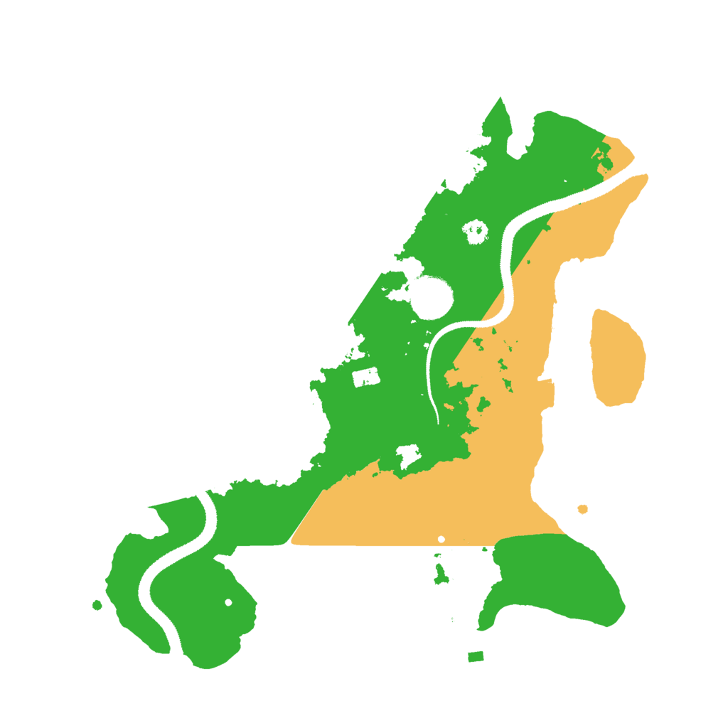 Biome Rust Map: Procedural Map, Size: 3000, Seed: 37952