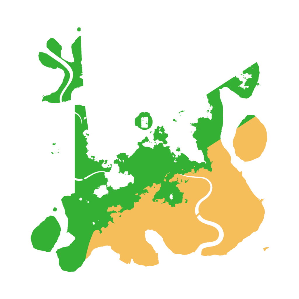 Biome Rust Map: Procedural Map, Size: 3000, Seed: 67382