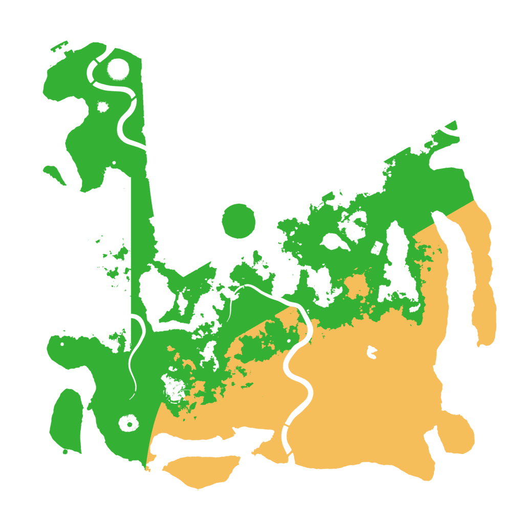 Biome Rust Map: Procedural Map, Size: 4250, Seed: 93796098