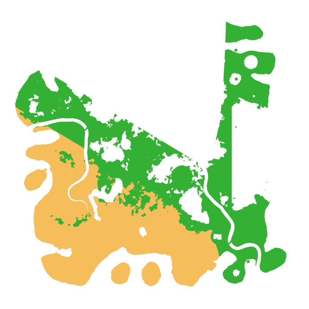 Biome Rust Map: Procedural Map, Size: 4000, Seed: 993697747