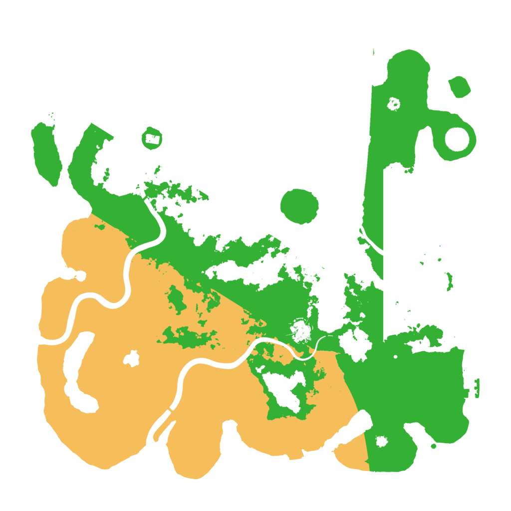 Biome Rust Map: Procedural Map, Size: 4000, Seed: 113672665