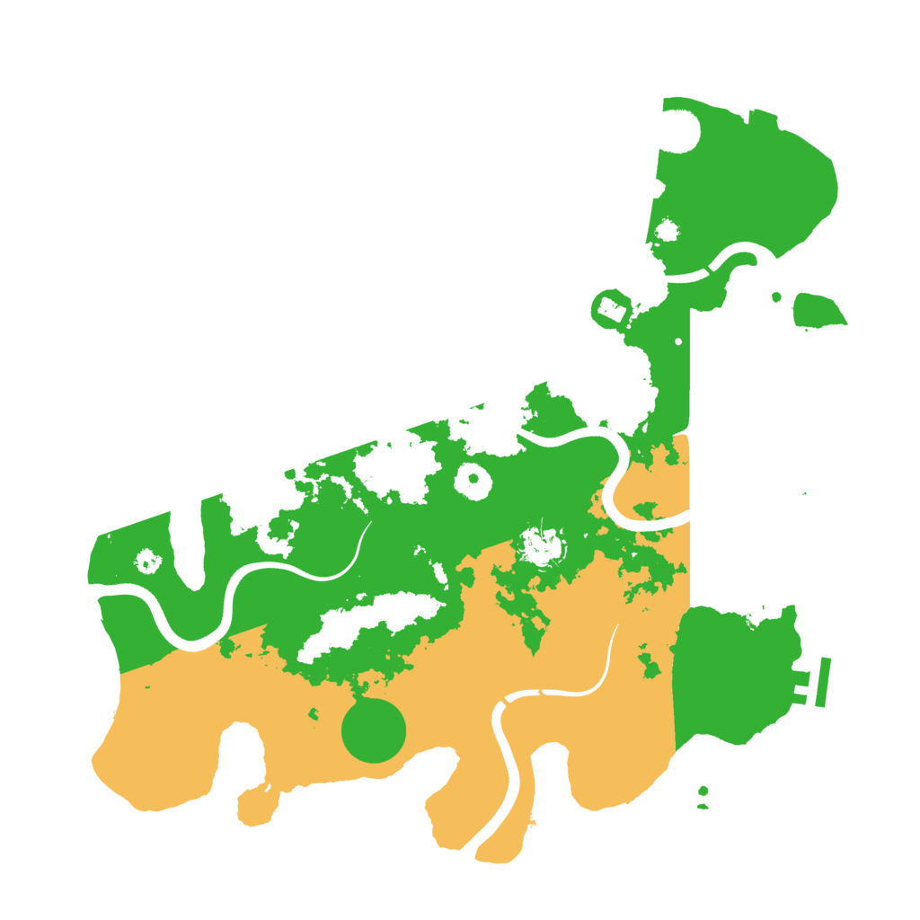 Biome Rust Map: Procedural Map, Size: 3750, Seed: 549914747