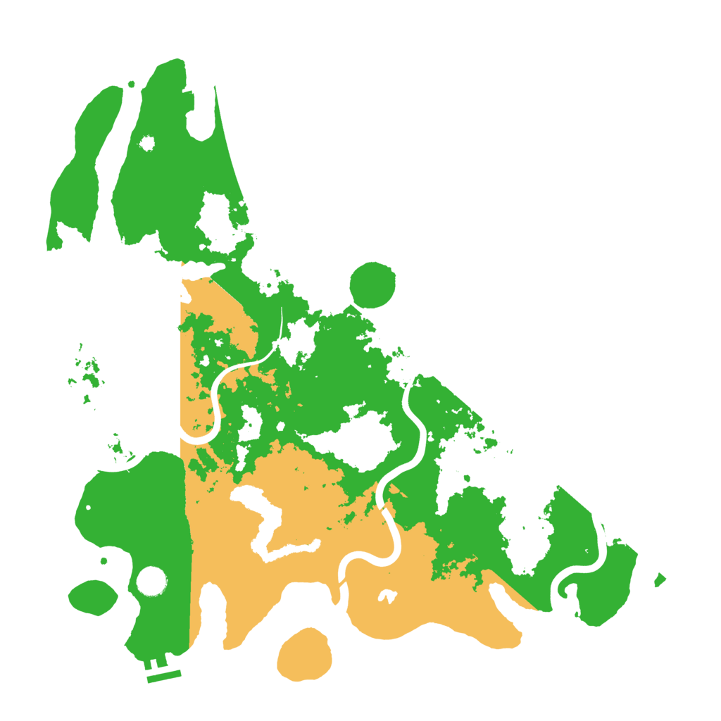 Biome Rust Map: Procedural Map, Size: 4250, Seed: 14288
