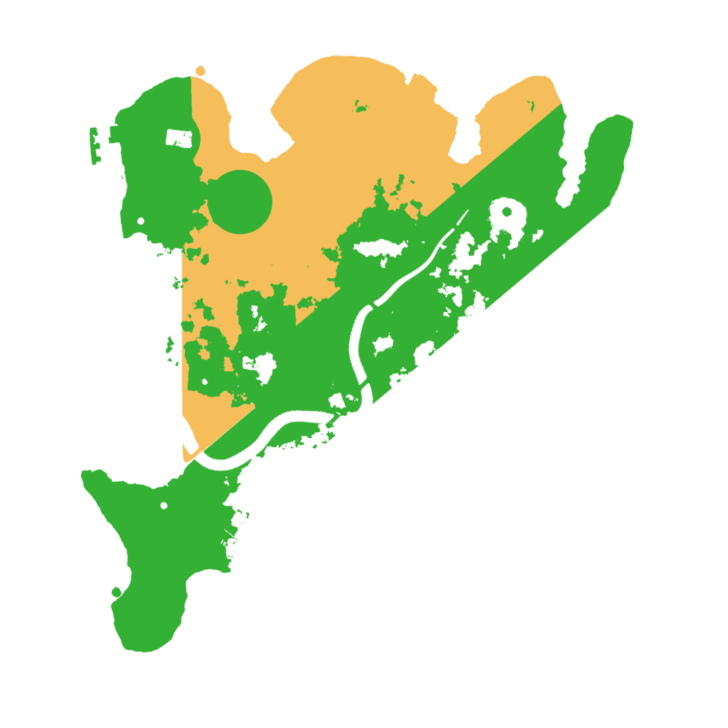 Biome Rust Map: Procedural Map, Size: 3000, Seed: 265631171