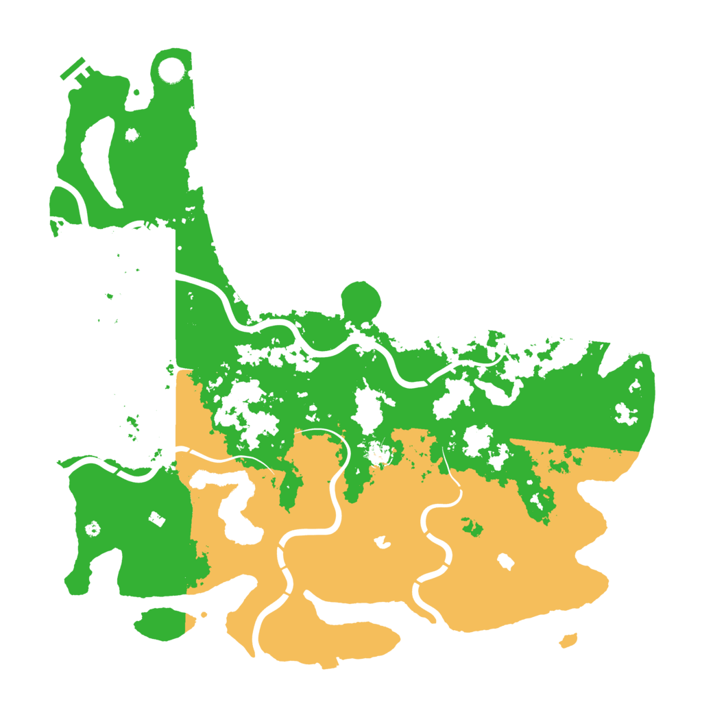 Biome Rust Map: Procedural Map, Size: 4800, Seed: 1963