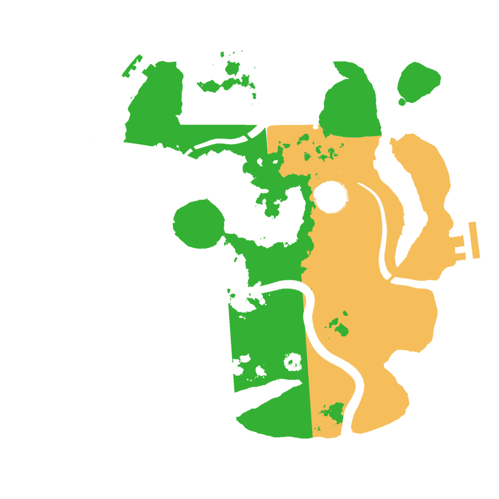 Biome Rust Map: Procedural Map, Size: 2750, Seed: 23123