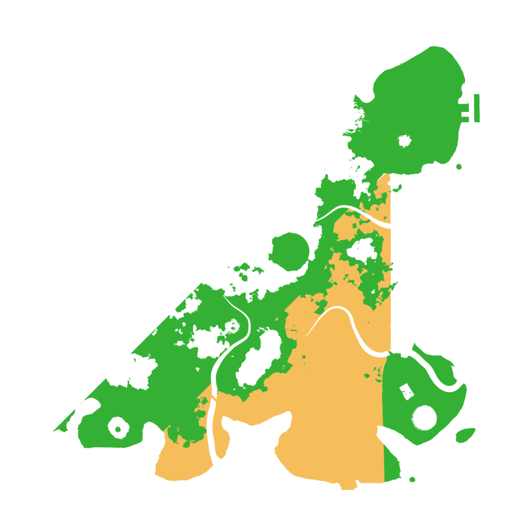 Biome Rust Map: Procedural Map, Size: 3750, Seed: 785040159