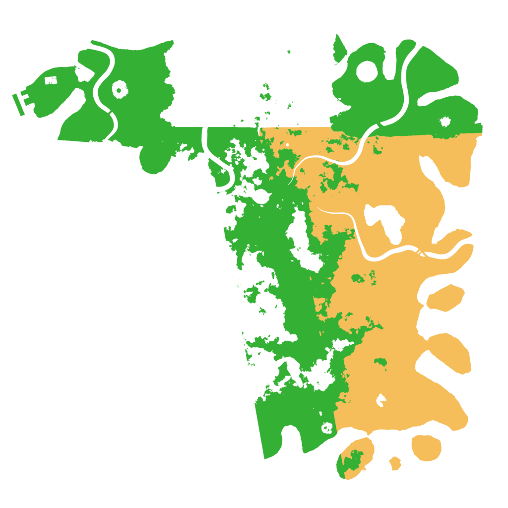 Biome Rust Map: Procedural Map, Size: 4500, Seed: 1131328303