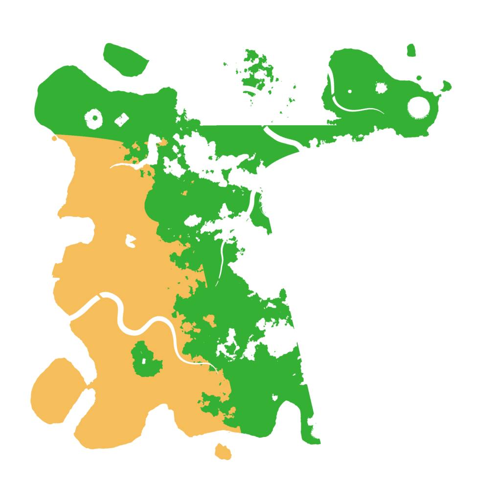 Biome Rust Map: Procedural Map, Size: 4000, Seed: 23541155