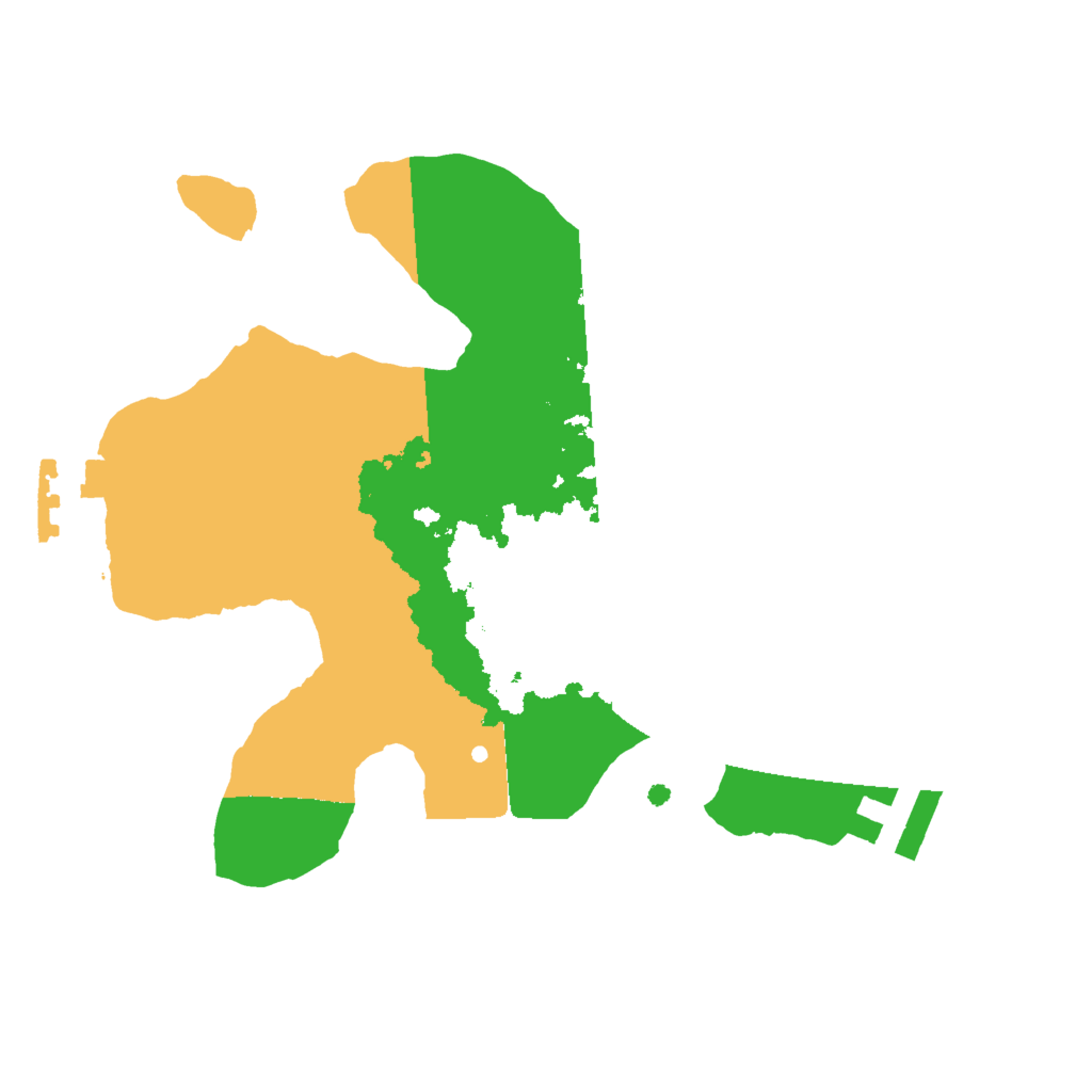 Biome Rust Map: Procedural Map, Size: 2000, Seed: 94271