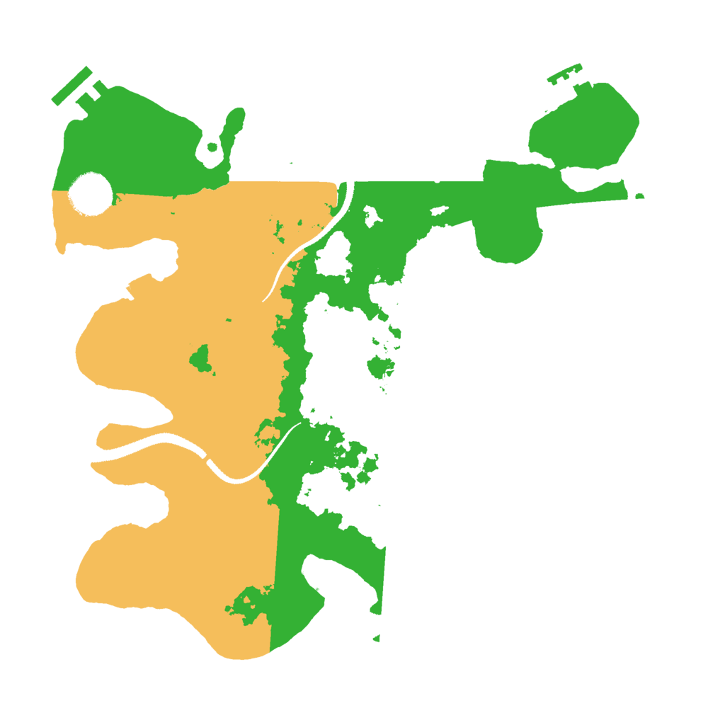 Biome Rust Map: Procedural Map, Size: 3000, Seed: 1598594762