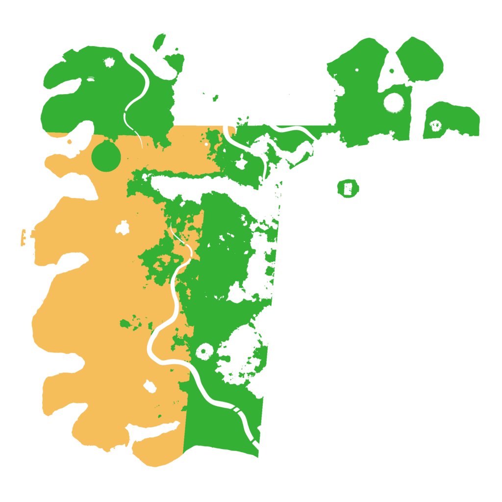 Biome Rust Map: Procedural Map, Size: 4500, Seed: 1853457