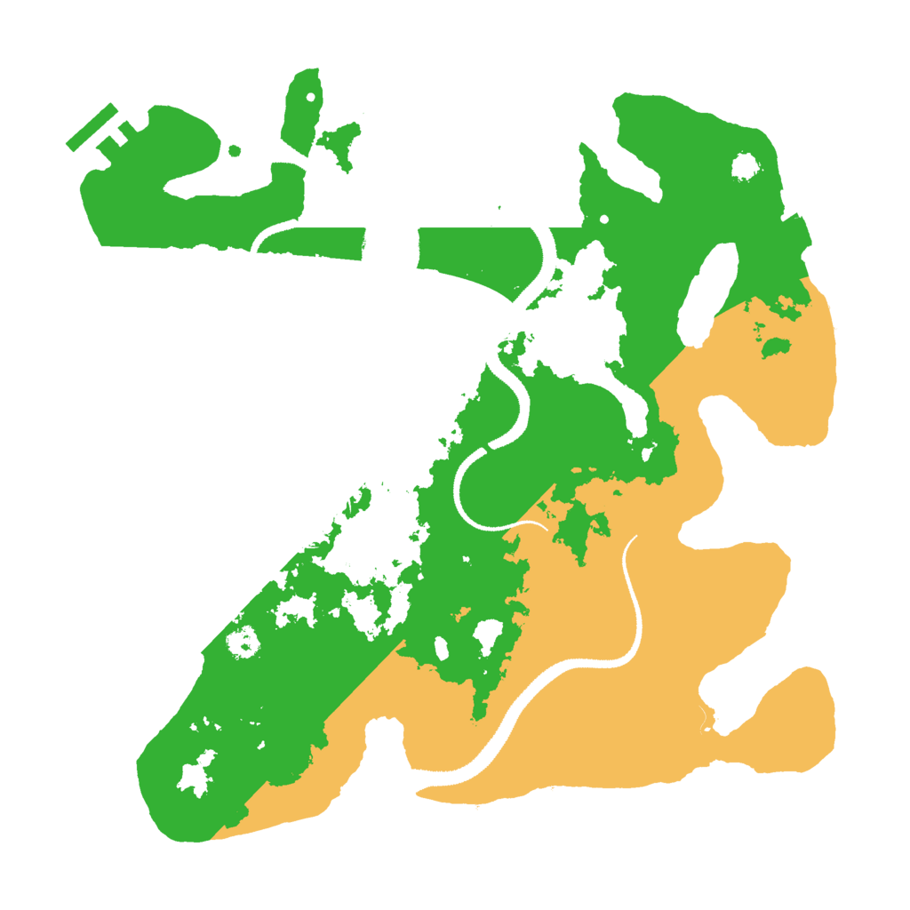 Biome Rust Map: Procedural Map, Size: 3000, Seed: 454767