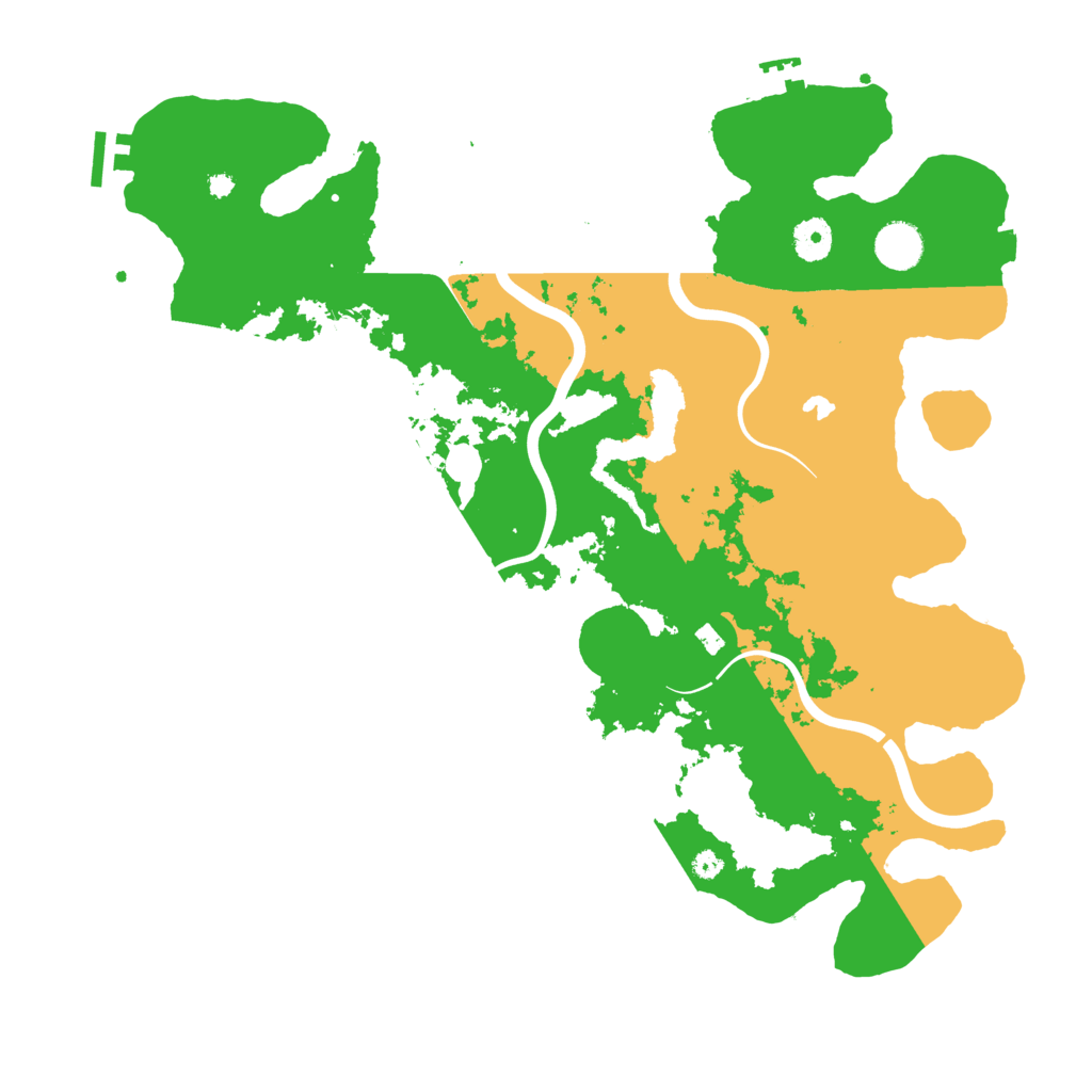 Biome Rust Map: Procedural Map, Size: 4000, Seed: 953205271