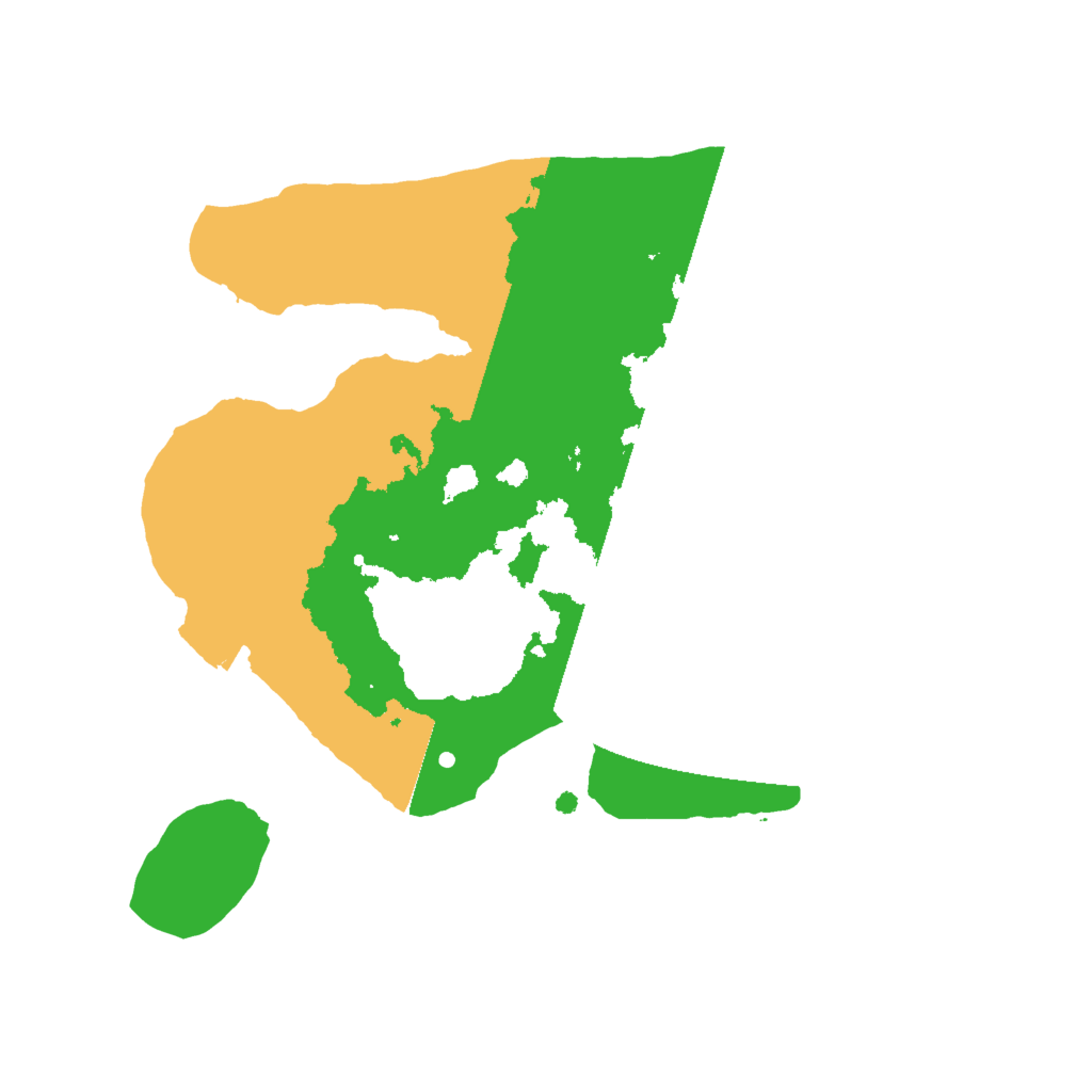 Biome Rust Map: Procedural Map, Size: 2000, Seed: 1871854526