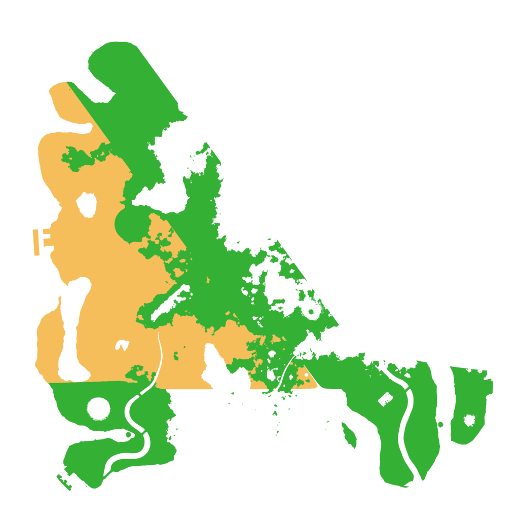 Biome Rust Map: Procedural Map, Size: 4000, Seed: 20011912