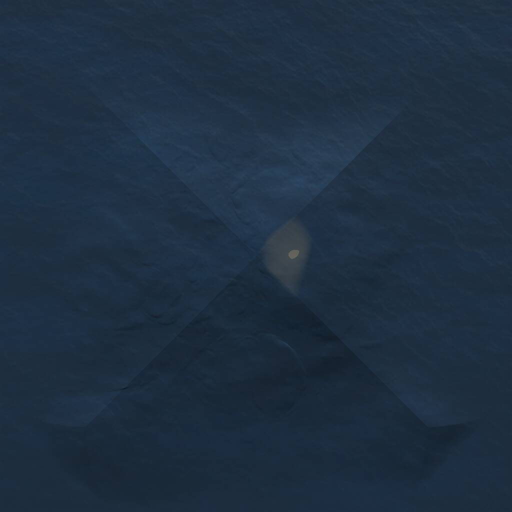 Rust Map: Procedural Map, Size: 1000, Seed: 1515, 1 Monuments