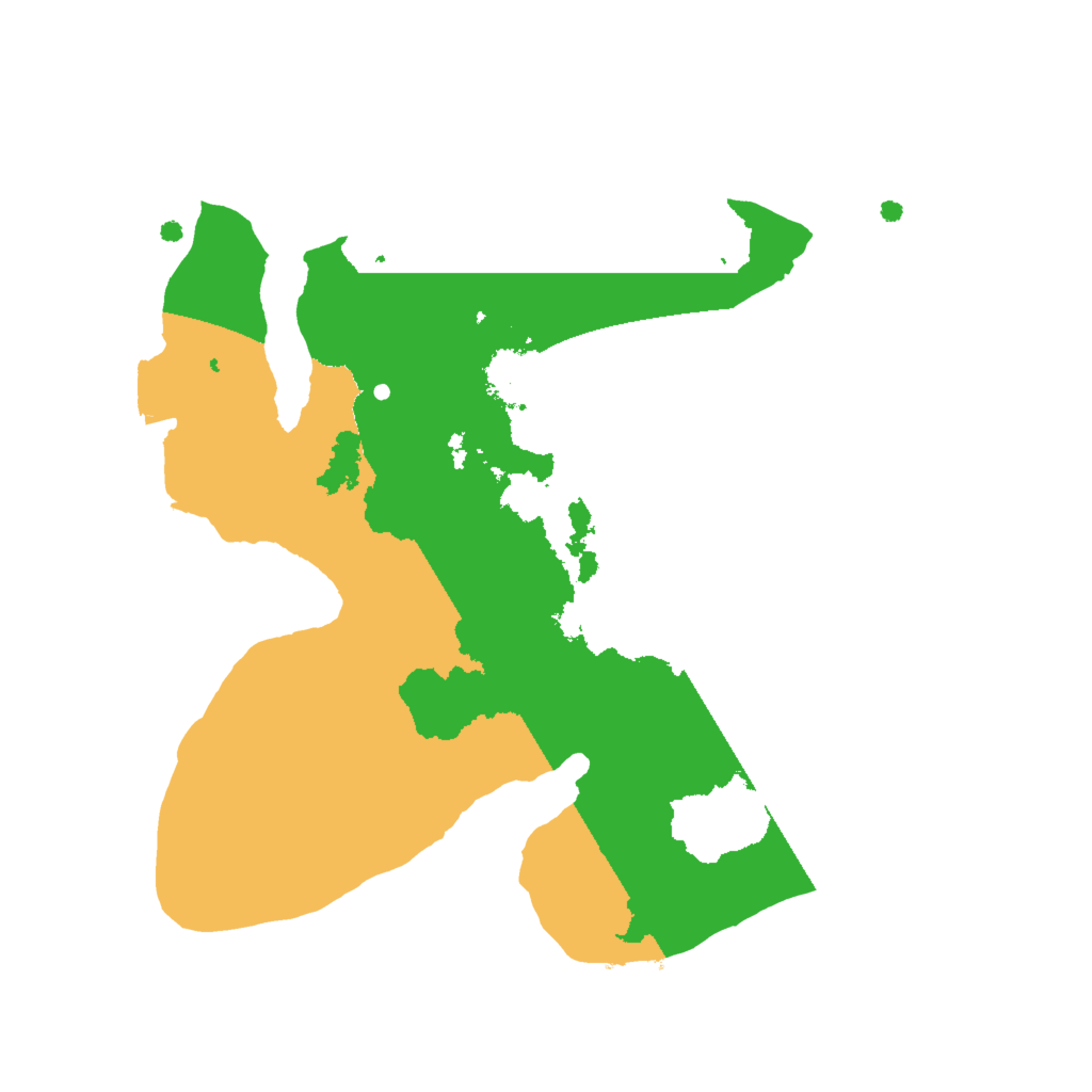 Biome Rust Map: Procedural Map, Size: 2000, Seed: 874905211