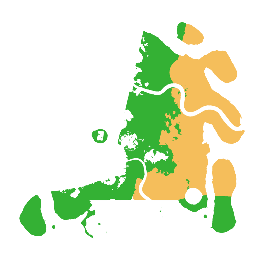 Biome Rust Map: Procedural Map, Size: 3001, Seed: 453885318