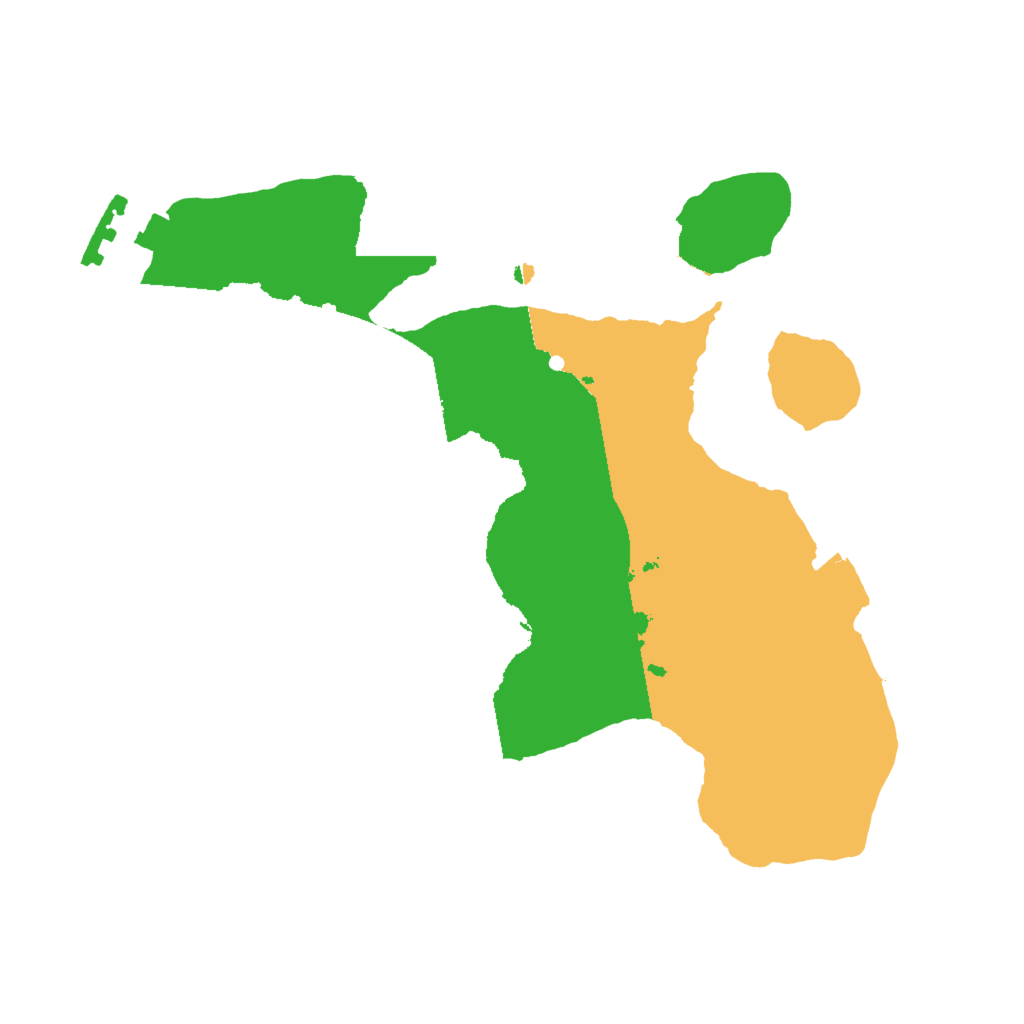 Biome Rust Map: Procedural Map, Size: 2000, Seed: 1962092935