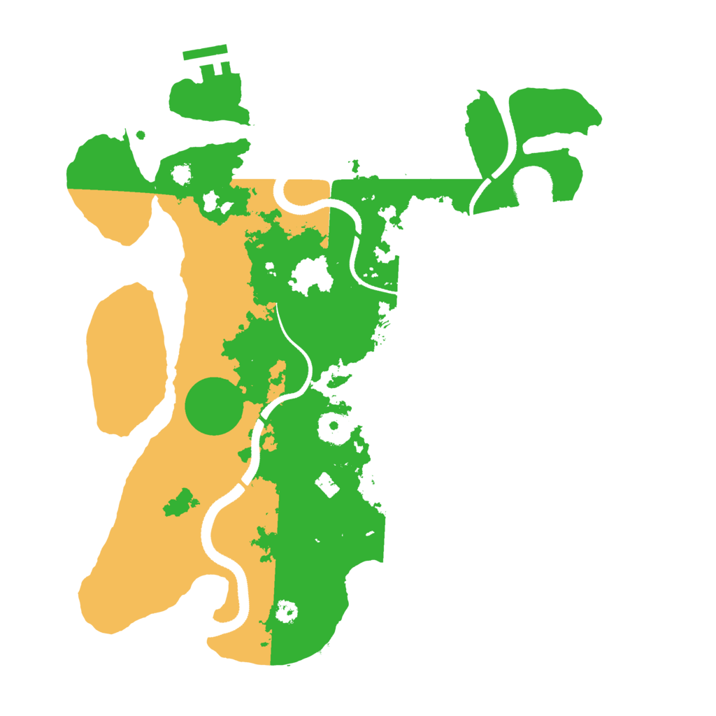 Biome Rust Map: Procedural Map, Size: 3250, Seed: 1706886336