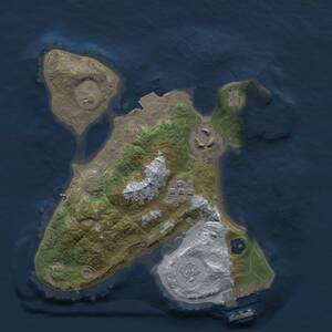 Thumbnail Rust Map: Procedural Map, Size: 2100, Seed: 321564, 7 Monuments