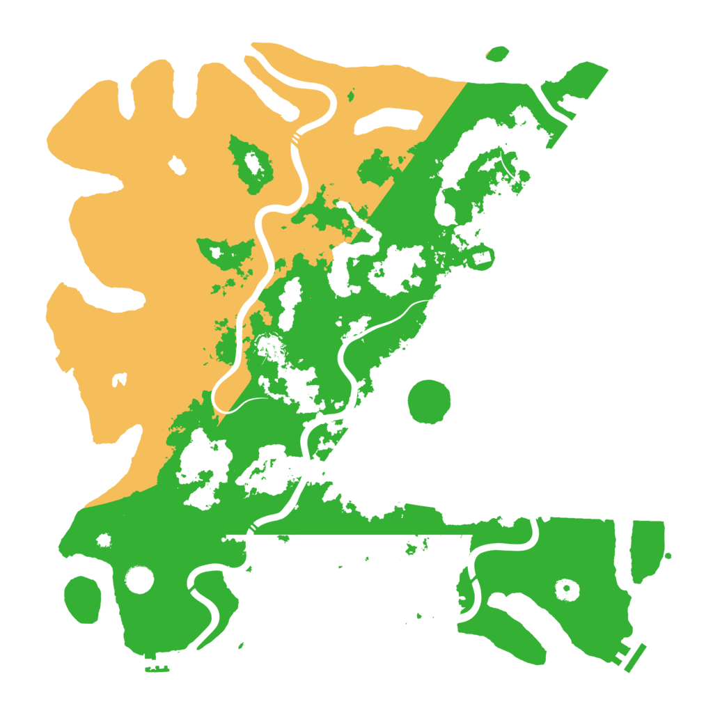 Biome Rust Map: Procedural Map, Size: 4500, Seed: 850365082