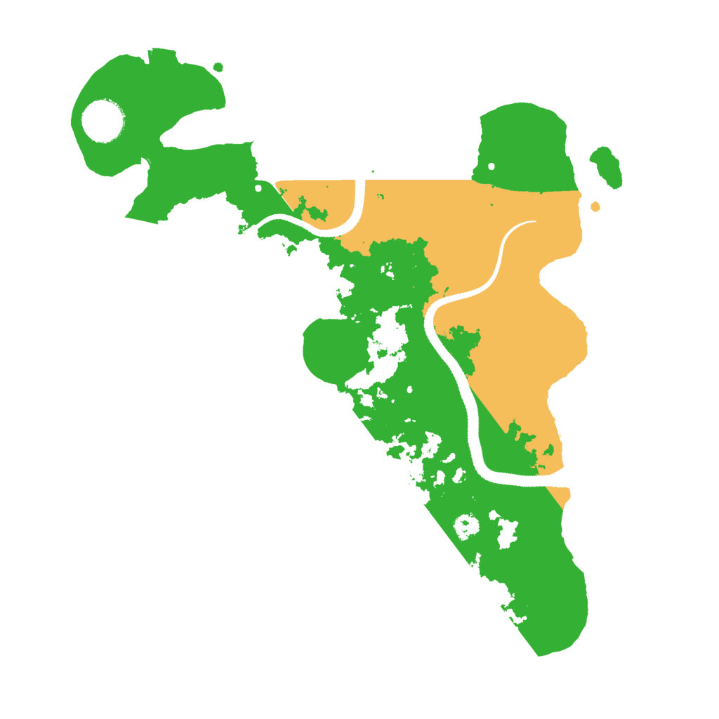 Biome Rust Map: Procedural Map, Size: 3000, Seed: 732931954